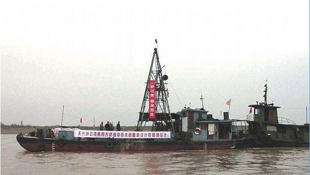武汉天兴洲长江大桥勘探
