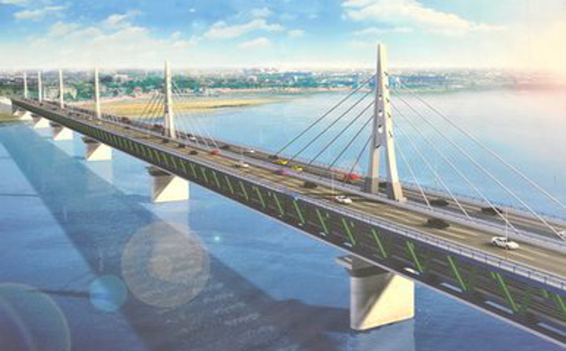 Zhengzhou Yellow River Highway and Railway Combined Bridge